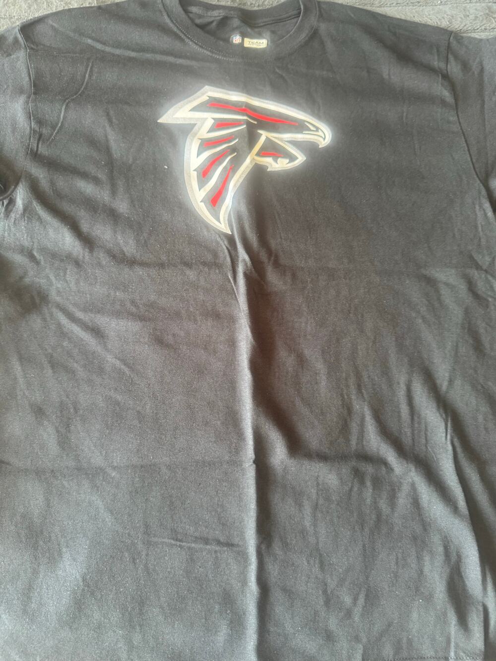Atlanta Falcons black crewneck short sleeve t-shirt